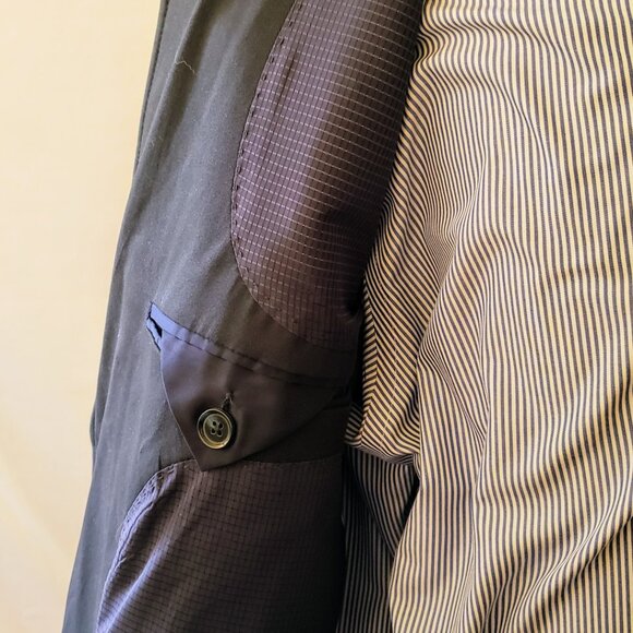 Highline, 2 Button Sport Coat, NWT, Navy, Size XL - Picture 4 of 7